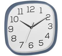 TFA Dostmann Dove Blue Analogue Wall Clock with Silent Sweep Drive Glass Cover 295 x 55 x 295 mm (L) 20.3053.06