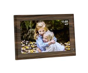 TFA Dostmann FRAMEO App digital WiFi-Bilderrahmen 25.7cm 10.1 inch 1280 x 800 Pixel 32GB wood (dun