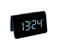 TFA Dostmann Icon 60.2543.02 Digital Radio Controlled Alarm Clock Plastic 132 x 64 x 80 mm Black