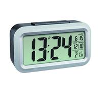 TFA Dostmann Lumio Radio Alarm Clock, Plastic, Black, (L) 138 x (B) 48 x (H) 79 mm
