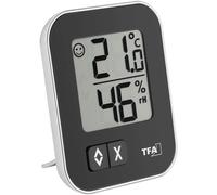 TFA Dostmann Moxx Digital Thermo-Hygrometer, Multi-Colour, 9.9 x 7.5 x 2.6 cm