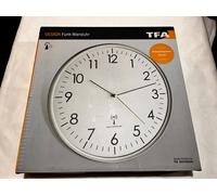 TFA DOSTMANN Radio-Controlled Analogue Wall Clock 33cm Diameter FUNK WANDUHR