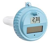 Replacement Solar Pool Transmitter, 30.3216.20, Digital, for TFA Radio Stations 30.3054 | 30.3056, with Temperature Display, Turquoise