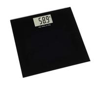TFA Dostmann Step Plus Digital Bathroom Scales up to 200 kg Simple Design Black Plastic Tread Surface Tempered Glass L340 x W336 x H35 mm L 320 x W 320 x H 22 mm