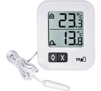TFA Indoor and Outdoor Digital Thermometer with Large Digital Display