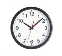 TFA® Wanduhr 98.1077 schwarz Kunststoff NEW
