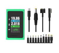 TFAOYS 100W Powerful Laptop Repair Power Supply Cable with 10 Adapters Suitable for Multiple Models and Real Time Display Powerful Laptop Link