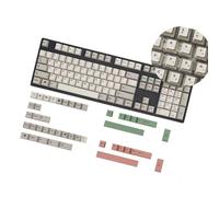 TFAOYS 149key Keycaps Retro 9009 Theme with Backlighting for Mechanical Keyboards English/Korean/Japanese/Russian Retro Keycaps