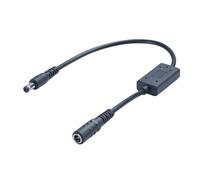 TFAOYS 30cm DC5.5x2.1mm Step Down Charging Cable 9V / 12V / 24V to 5V Output for Device and LED Strips CCTV Camera Cable