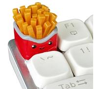 TFAOYS 3d Printed Resin Keycaps with Realistic Fast Food Pattern for Mechanical Keyboards Lightweighted and Durability Resin Keycap