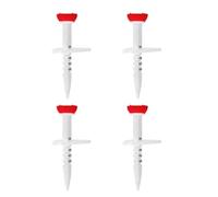TFAOYS 4pcs Golf Step Down Tees Ball Adjustable Height Training Golfer Gift Step Down Holder Adjustable Height Accessories Lightweight Practice Tool