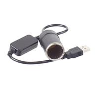 TFAOYS 5V to 12V Voltages Transforming Car Outlet Converter Cable Suitable for Automotive Use with Safe Protections Travel Car Potential Processor