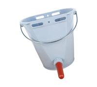 TFAOYS 8L Large Capacity Cattle Feeding Bucket Heavy Type Cattle Milk Bucket for Easy Carrying and Cleaning Hanging Feeders Bottle