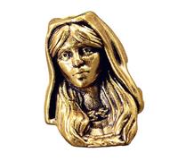 TFAOYS Antique Styles Religious Charm Pendant with Sturdy Copper Construction Multi Functional Paracord Decoration Jewelry Vintage Nun Daggers Paracord Pendant