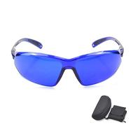 TFAOYS Ball Finder Glasses for Locating Lost Golf with Protective Case, Drawstring Carry Bag and Cleaning Cloth Sport Sunglasses Finding Sunglasses for Men Women