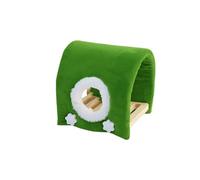 TFAOYS Bird House Shelter Teeth Mouth Molar Hamster Chew Toy Perch Parrots Budgies Birds Exercise and Entertainment Bird Cage for Parrots Indoor Outdoor