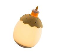 TFAOYS Cartoon Eggs/Cake Bedside Lamp, Rechargeable Dimmable Silicone Night Light for Nursery Living Room Kids Adults Cartoon Eggs/Cake Bedside Lamp