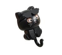 TFAOYS Cartoon Pet Holder with Adhesive Back for Keys and Tiny Items Easy Installation Storage Rack Keychain Holder Lovely Puss Hook