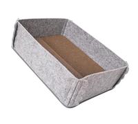 TFAOYS Cats Bed with Function Washable Cover Corrugated Paper Scratcher Post for Active Kittens and Adult Fun Corrugated Paper House