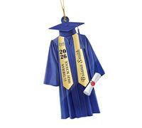 TFAOYS Class of 2026 2D Flat Graduation Gown Shape Backpacks Pendant Acrylic Car Rearview Mirrored Decoration Hanging Ornament Acrylic Car Rearview Glass Decoration Bag Cahrm Graduation Jewelry
