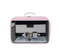 TFAOYS Compact Outdoor Bird Carrier with Open Ventilation and Foldable Sunshade for Secure Pet Transport Adjustable Bird Bag