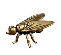 TFAOYS Copper Charm Jewelry Detailed Wing Engraving Accessory for Casual or Formal Wear Retro Fly Necklace Charm