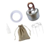 TFAOYS Efficiency Metal Liquor Stove Burning Device Metal Texture Suitable for Boiling Water and Cooking in the Wilderness Transportable Outdoor Stove