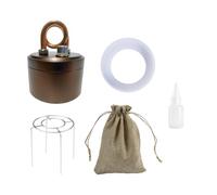 TFAOYS Efficiency Metal Liquor Stove Burning Device Metal Texture Suitable for Boiling Water and Cooking in the Wilderness Transportable Outdoor Stove