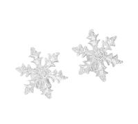 TFAOYS Headphone Clip Accessory Electroplated Copper Alloy Construction Sport Proof Secure Crystal Design Long Last Snowflake Earphone Clip