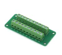 TFAOYS Insulated 10 Position Screw Terminals Block Safe Connection Solution Terminals Connector Texture for Electronics Commercial Command Block