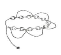 TFAOYS Jewelry Chain Moons and Star Multilayer Comfortable Body Jewelry Comfortable Wear for Daily and Party Metal Body Chain