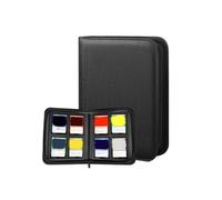 TFAOYS Large 4 Panel Card Album Protector Collection Book Designs with 160 Capacity Slots and Protective PU Leather Cover PU Leather Album Planner