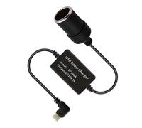 TFAOYS Multipurpose 5V to 12V Car Power Adapter Portable Car Device Processor PVC Texture Suitable for Various Electronics Electronics Amplification Cable
