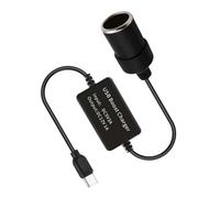 TFAOYS Multipurpose 5V to 12V Car Power Adapter Portable Car Device Processor PVC Texture Suitable for Various Electronics Electronics Amplification Cable