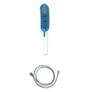 TFAOYS Pet Bathing Attachment with Comb and Smooth Rubber Tip for Mild Cleaning Fits Common 1/2 Inch Thread Outdoor Indoor Application ABS Pet Bathing Sprayer