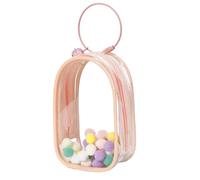 TFAOYS Portable PVC Clear Storage Bag with Secure Zippered Great for Showcasing Baby Items and Travel Needs Accessory PVC Waterproof Organizers