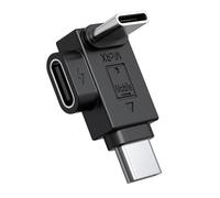 TFAOYS Practical Type C Adapter with Advanced Features Small Converter Texture for Various Electronic Gadgets Fast Charging USB C Link