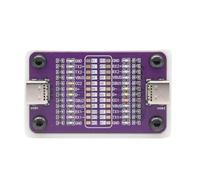 TFAOYS Professional Type C Cable Tester Board for Fast Charging Wires and Line Sequences Verification POWER Double USB C Fast Charging Cable Inspection Board