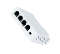 TFAOYS Ranges 250M POEs Power Over Ethernet Networking Extender with 4 Port Plugs and Play for Stable Networking POEs Extender