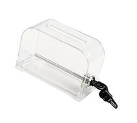 TFAOYS Secure Locking Acrylic Suggestion Box Ideal for Anonymous Feedbacks and Voting in Public Space School Voting Box
