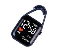 TFAOYS Square Keyring Watch Large Face Easy to Read for Hiking and Classroom Night Light Electronic Touch Digital Stylish Keyring