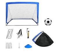 TFAOYS Sturdy Foldable Soccer Goal Having Heavy Duty Polyester Net and Glass Fiber Rods for Team Sports Best Juvenile Soccer Players