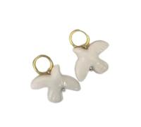 TFAOYS White Doves Branch Necklace Earrings Symbolizing Peace and Hopes with Sturdy Cord Designs for Everyday Wear Daily Wear Necklace