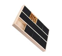 TFAOYS Wood Built Dog Scratch Mat That Safely Files Nails During Activity Time Mental Well Being Dog Toy