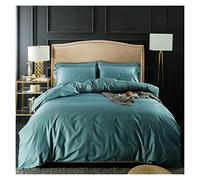 TFBHL Bed sheet set 4Pcs Double Queen King=Size Duvet Cover Set with Flat Bed Sheet Luxury Soft 1000TC Egyptian Cotton Bedding Set Solid Color Comforter Cover Pillowcase bed linings