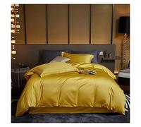 TFBHL Bed sheet set 4Pcs Double Queen King=Size Duvet Cover Set with Flat Bed Sheet Luxury Soft 1000TC Egyptian Cotton Bedding Set Solid Color Comforter Cover Pillowcase bed linings