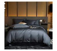 TFBHL Bed sheet set 4Pcs Double Queen King=Size Duvet Cover Set with Flat Bed Sheet Luxury Soft 1000TC Egyptian Cotton Bedding Set Solid Color Comforter Cover Pillowcase bed linings