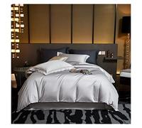 TFBHL Bed sheet set 4Pcs Double Queen King=Size Duvet Cover Set with Flat Bed Sheet Luxury Soft 1000TC Egyptian Cotton Bedding Set Solid Color Comforter Cover Pillowcase bed linings