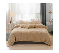 TFBHL Bed sheet set Blue Winter Quilt Cover Soft Warm Lamb Cashmere Duvet Cover Solid Color Fleece Pillowcase Bedding Cover bed linings (Color : 05, Size : 1pcs 150x200cm)