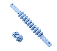 TFCIOD Flexible Muscle Massage Roller, 360° Anti-Cellulite Massager, Deep Gua Sha Body Massage, Anti-Cellulite Roller for Back, Calves, Waist, Abdomen, Neck (Pink-D)